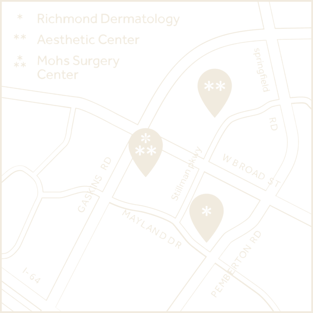 Aesthetic Center of Richmond Dermatology Maps