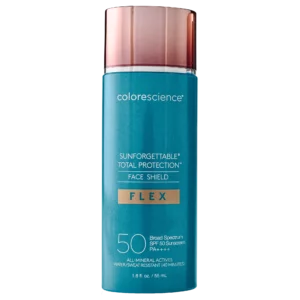 Sunforgettable Total Protection™ Face Shield Flex SPF 50 at Aesthetic Center of Richmond Dermatology in Glen Allen, VA