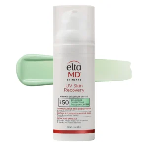EltaMD UV Skin Recovery Red Color Correcting Green Tint Broad Spectrum SPF 50