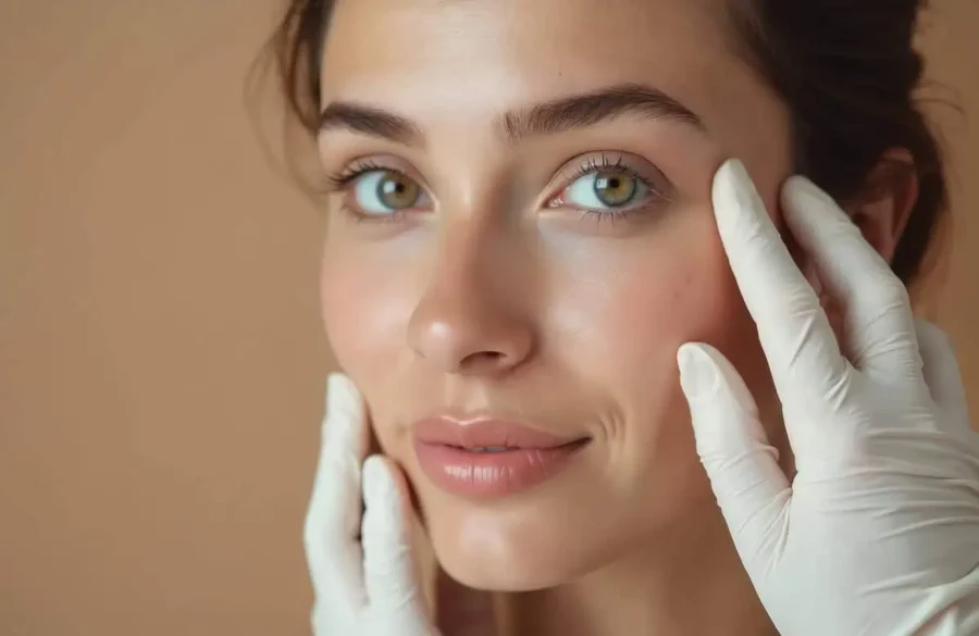Woman with youthful-looking skin after wrinkle relaxer treatment in Glen Allen, VA at Aesthetic Center of Richmond Dermatology